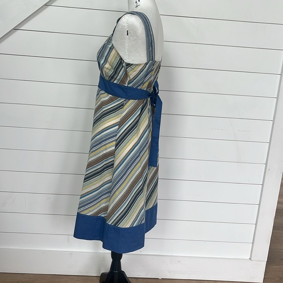 Patagonia Netty Dress striped tank seersucker sundress women’s size 8 - Picture 5 of 11